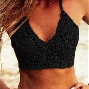 Crochet halter top